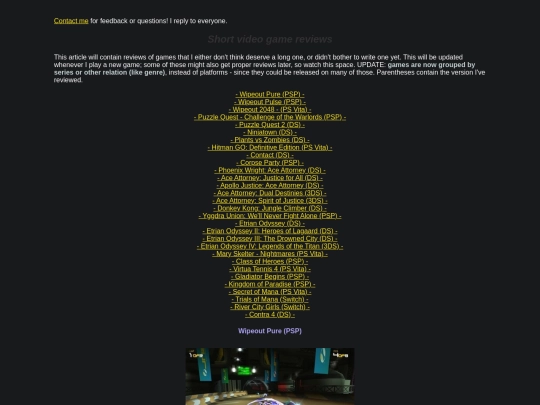 ghost/shortgamereviews screenshot
