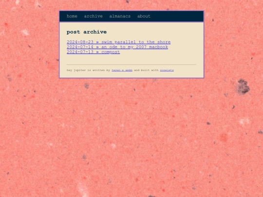 archive screenshot