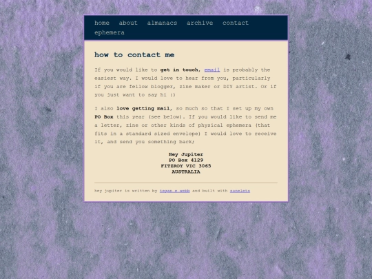 contact screenshot