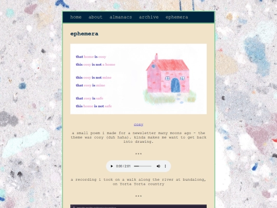 ephemera screenshot