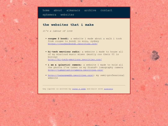 websites screenshot