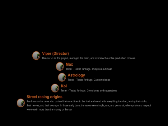 Credits screenshot