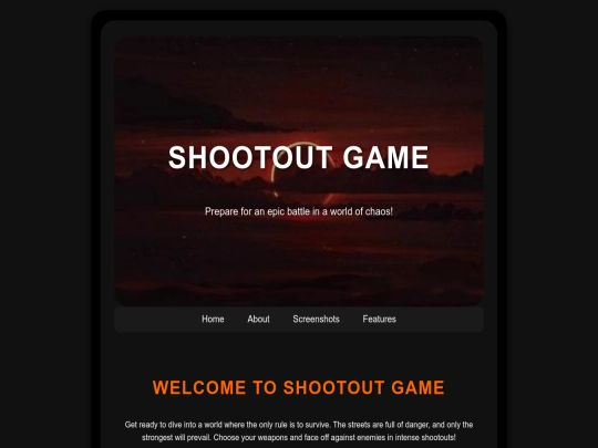 Shootout screenshot