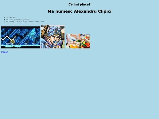 proiect/despremine screenshot