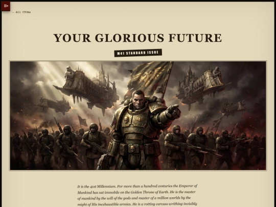 testing/fortyk/cyoa screenshot