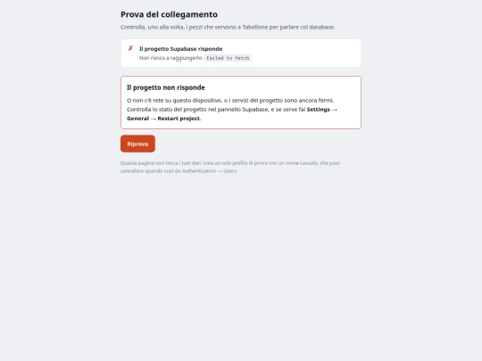 prova screenshot