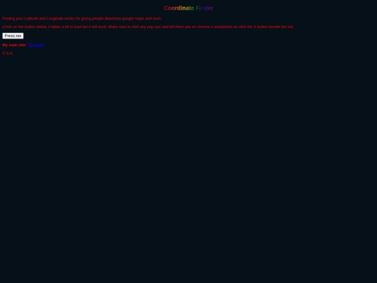LatitiudeAndLongitudeFinder screenshot