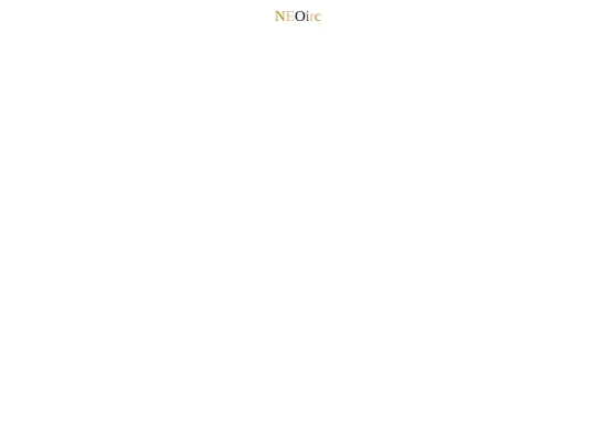 NEOirc screenshot
