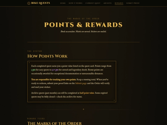rewards screenshot