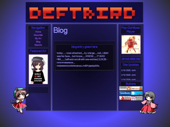 blog screenshot