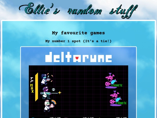games screenshot
