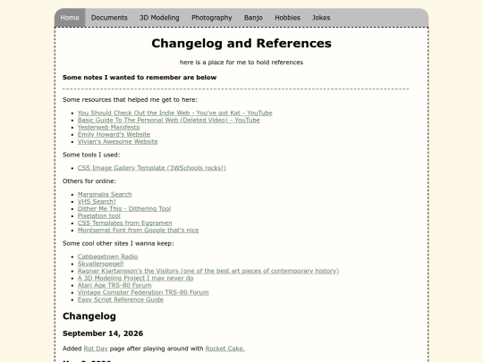 changelog screenshot