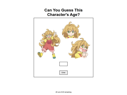anime-age-quiz screenshot