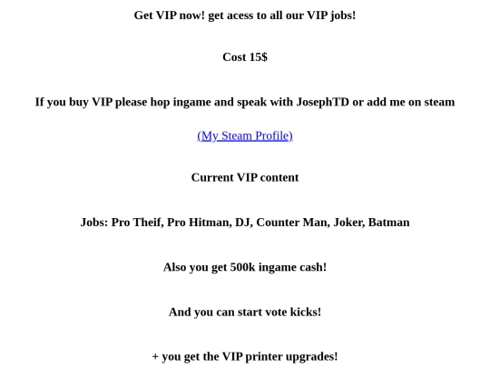 vip screenshot