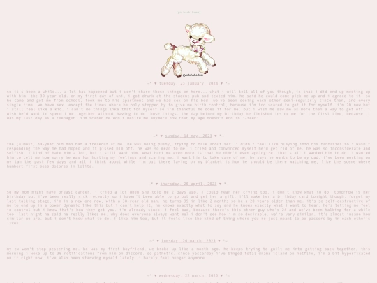 Pages/Journal screenshot
