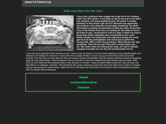 blog/little-and-often screenshot