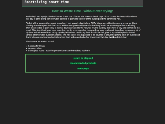 blog/the-wasted-hours screenshot