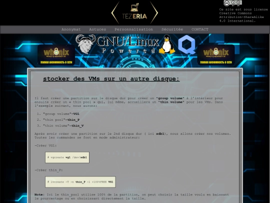 personnalisation/stockage_autre_disque screenshot