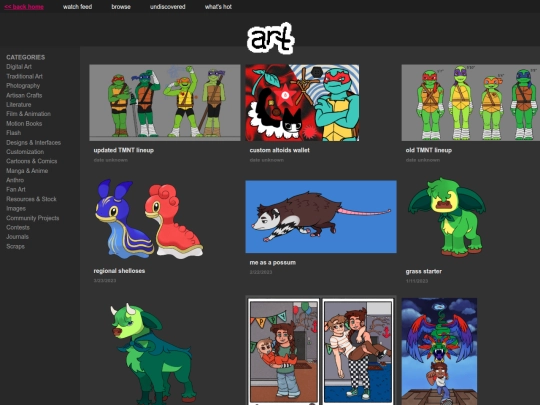 art1 screenshot
