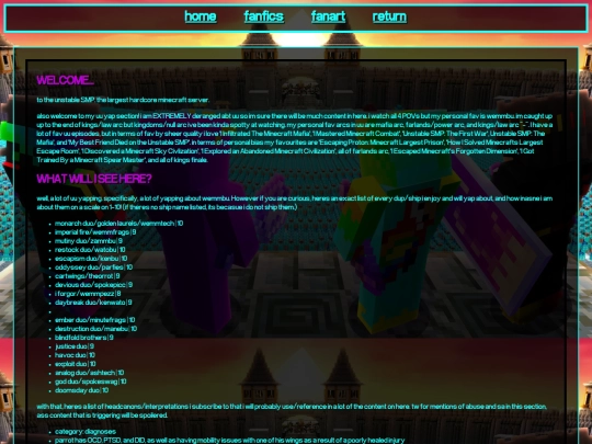 unstable screenshot