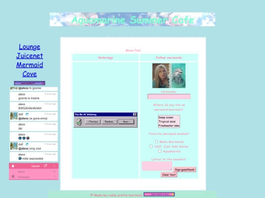 webring screenshot
