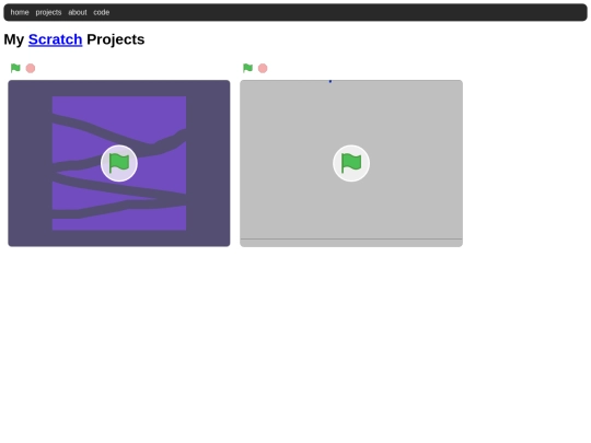 projects screenshot