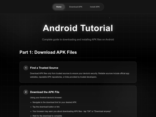 android-tutorial screenshot