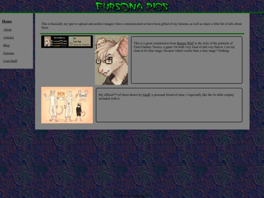 Fursona screenshot