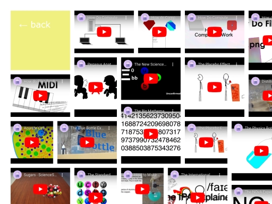 Videos screenshot