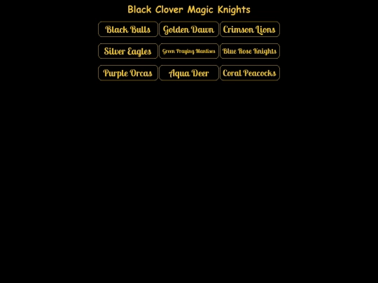 Anime/BlackClover/MagicKnights screenshot