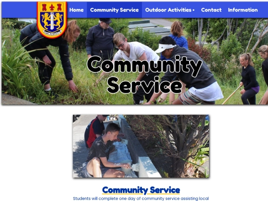 communityservice screenshot