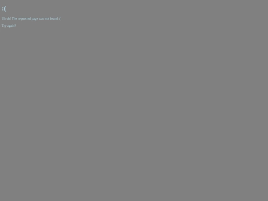 not_found screenshot