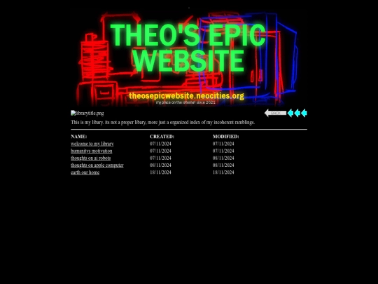 library screenshot