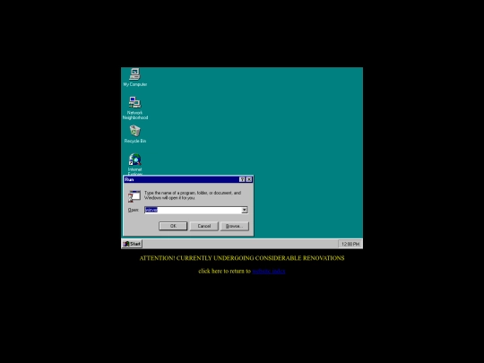 win95hyperlink/95run-winver screenshot