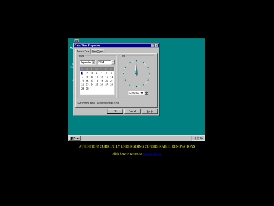 win95hyperlink/95time screenshot