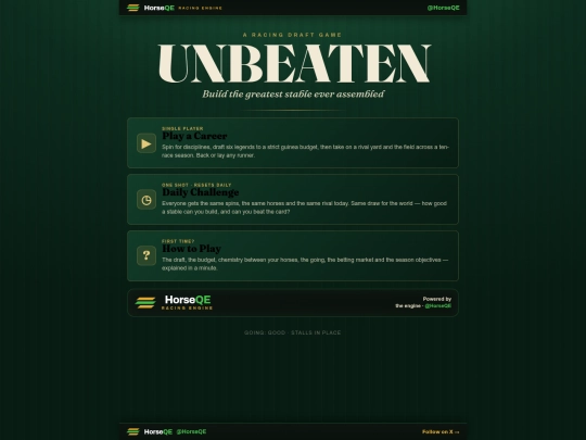 unbeaten 6 screenshot