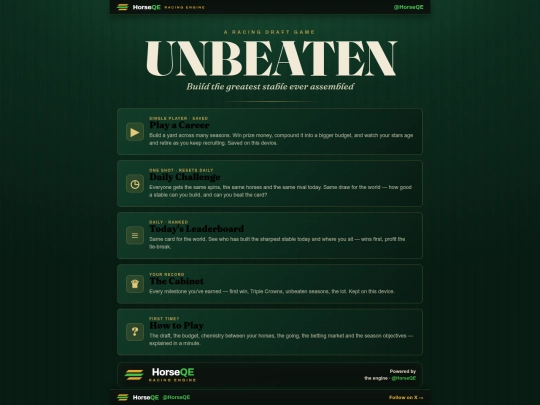 unbeaten 7 screenshot