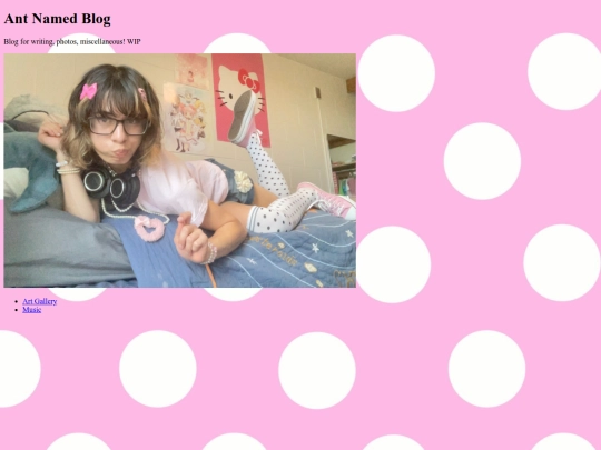 blog screenshot
