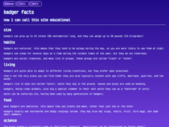 facts screenshot