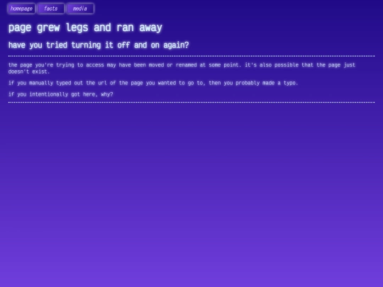not_found screenshot