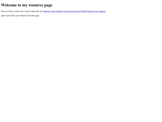 resources screenshot