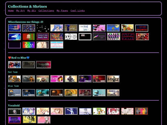 Collections screenshot