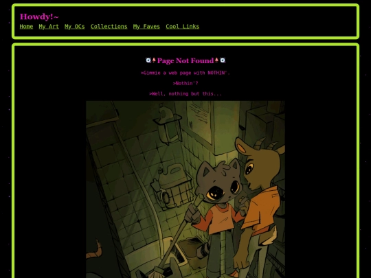 not_found screenshot