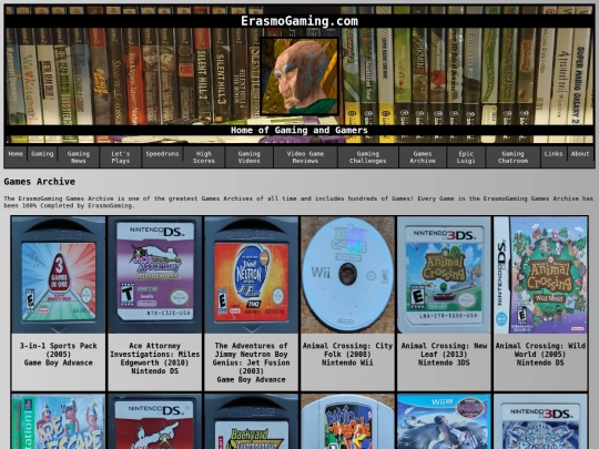 archive screenshot