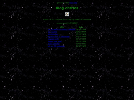 blog screenshot