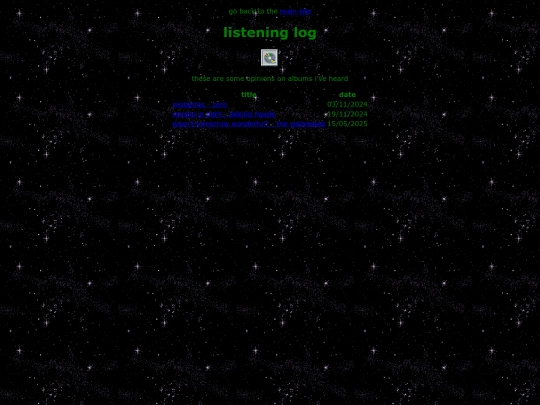 listens screenshot