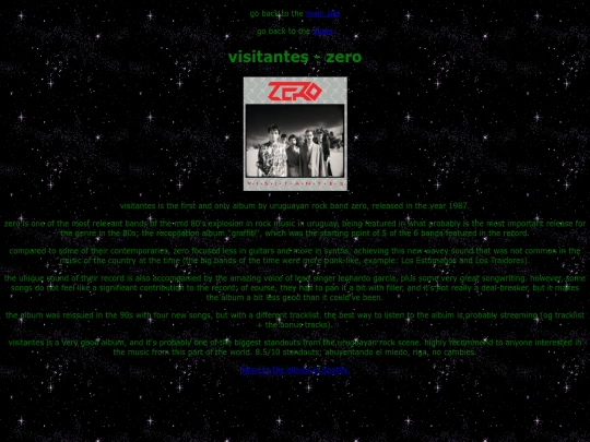 listens/visitantes screenshot