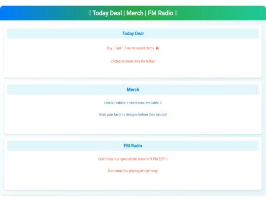 DEAL screenshot