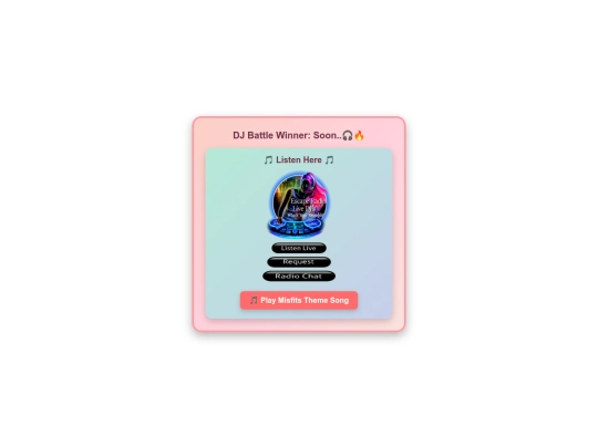 Radio screenshot