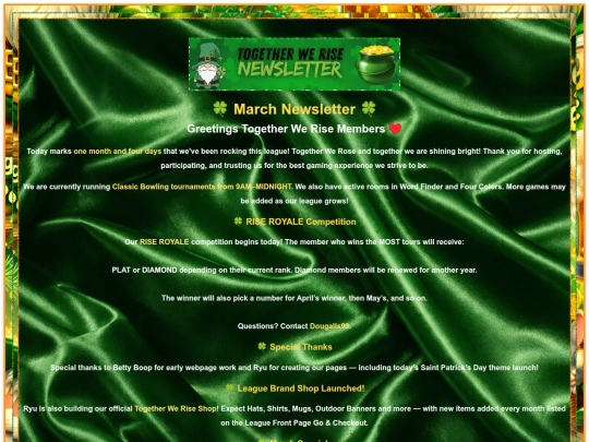 TWR-Feb-Newsletter screenshot